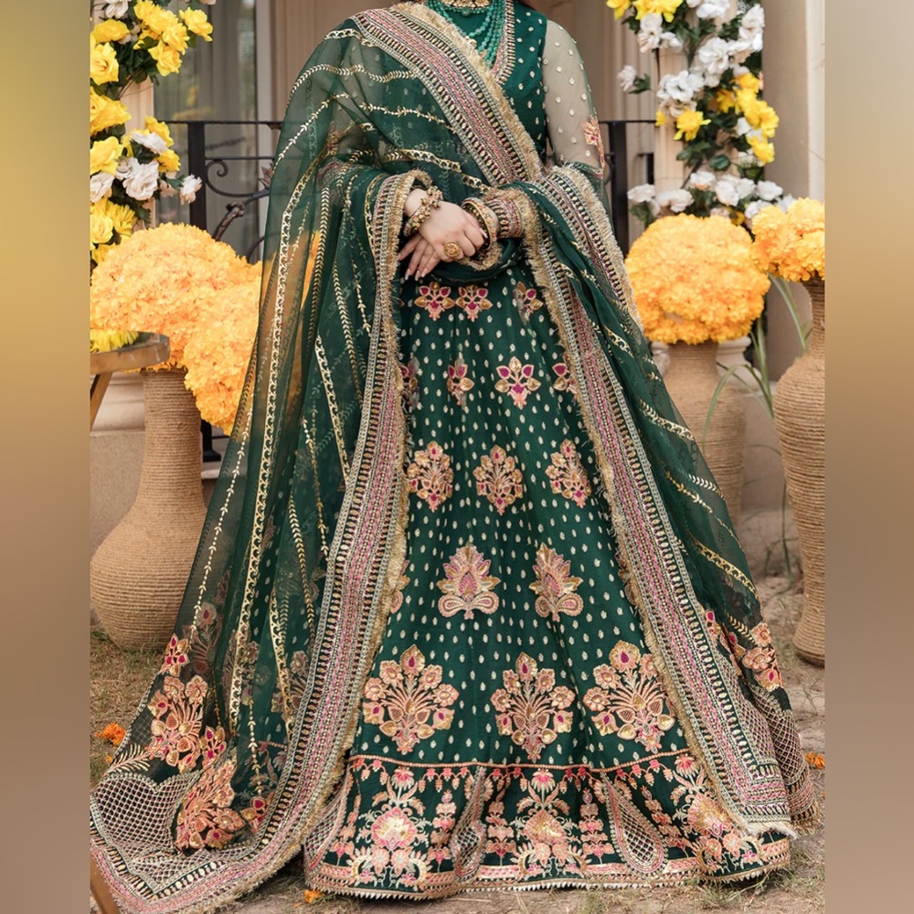 Pakistani bridal lehenga